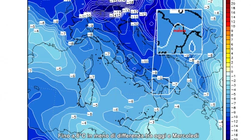 Pioggia Sabato, poi temperature in calo